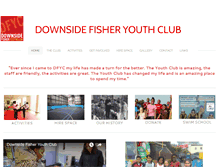 Tablet Screenshot of downside-fisher.org